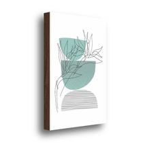 QADR35-Quadro Decorativo Flor em Formato Orgânico 40x60cm QADR35-Quadro Decorativo Flor em Formato Orgânico 40x60cm