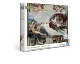 Qc 500 pc - michelangelo - a criacao de adao Qc 500 pc - michelangelo - a criacao de adao