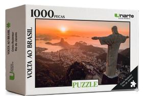 Quabra Cabeça Puzzle 1000 Peças Rio de Janeiro Cristo Redentor 5321