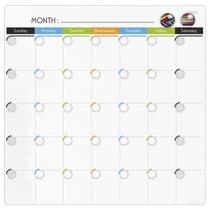 Quad mag calendario 35x35cm un/1 - cores sortidas - tilibra Quad mag calendario 35x35cm un/1 - cores sortidas - tilibra