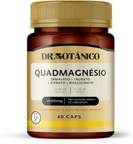 Quadmagnesio 1500 mg ( dimalato+taurato+citrato+glicina ) 60 capsulas dr botanico