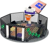 QUADRA de BASQUETE sem jogadores em Blocos Montar BasketBall Letsgo Toys 85 peças QUADRA de BASQUETE sem jogadores em Blocos Montar BasketBall Letsgo Toys 85 peças