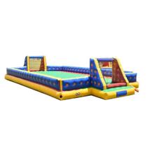 Quadra de Futebol de Sabão Premium 12m x 6m Dedobrinquedo