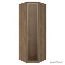 Quadra Roupa Modulado 01 Porta Vidro Canto Obliquo 234cm Setiba Quadra Roupa Modulado 01 Porta Vidro Canto Obliquo 234cm Setiba