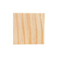 Quadrado de madeira pinus para artesanato 10 cm x 10 cm