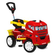 Quadriciclo Caminhão Passeio e Pedal Vermelho Bandeirante