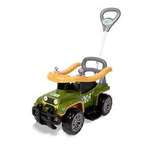 Quadriciclo Carrinho De Passeio Com Empurrador sem Pedal Jip Jip Militar Maral