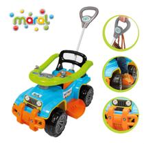 Quadriciclo Carrinho De Passeio Criança Infantil Jip Jip Colorido