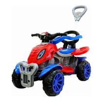 Quadriciclo Carrinho Infantil Spider Com Empurrador Maral