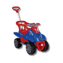 Quadriciclo cross legacy azul e vermelho - calesita