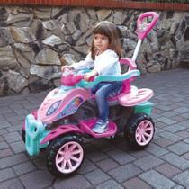 Quadriciclo De Passeio Infantil Premium Lady Star Rosa