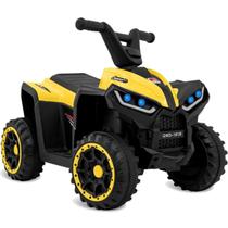 Quadriciclo Eletrico Bandeirante Mini ATV Sport 105 6V Amarelo