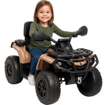 Quadriciclo Elétrico Bang Toys Can-Am Outlander Caqui 24V