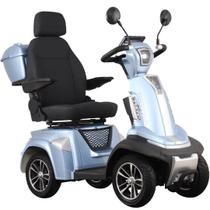 Quadriciclo Elétrico Duos E-Mobi 500W Lítio Alarme Retrovisor Azul - Não precisa de CNH Quadriciclo Elétrico Duos E-Mobi 500W Lítio Alarme Retrovisor Azul - Não precisa de CNH