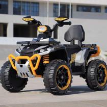 Quadriciclo Elétrico Infantil 12v Amarelo Domni Quadriciclo Elétrico Infantil 12v Amarelo Domni