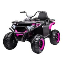 Quadriciclo eletrico infantil 2 motores 12v rosa - xcell Quadriciclo eletrico infantil 2 motores 12v rosa - xcell