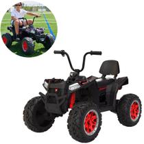 Quadriciclo Elétrico Infantil 4 Motores 12V Veiculo Motorizado até 50kg Suporte MP3 Estrutura Robusta e Alta Capacidade Diversão e Segurança