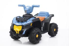 Quadriciclo Elétrico Infantil 6V Azul Brinquedo Motorizado para Crianças