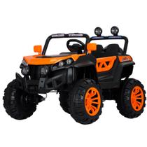 Quadriciclo Elétrico Infantil Utv 2 Asentos 12v Laranja BW085LR Importway