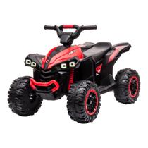 Quadriciclo Elétrico Infantil Vermelho Mini Menino Menina 6V
