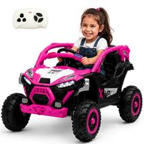 Quadriciclo Eletrico Infantil Zippy Utv Adventure Rosa 12V Controle Quadriciclo Eletrico Infantil Zippy Utv Adventure Rosa 12V Controle
