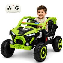 Quadriciclo Eletrico Infantil Zippy Utv Adventure Verde 12V Controle Quadriciclo Eletrico Infantil Zippy Utv Adventure Verde 12V Controle