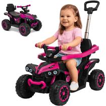 Quadriciclo Eletrico Maral Pimpi Flash Wheels Rosa 6V