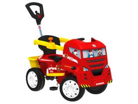 Quadriciclo Infantil a Pedal Vermelho Caminhão de Quadriciclo Infantil a Pedal Vermelho Caminhão de