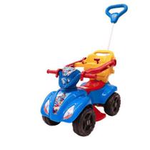 Quadriciclo Infantil Aranha Bicicleta Carrinho Cestinha Empurra Criança Menina Andador Brinquedo Quadriciclo Infantil Aranha Bicicleta Carrinho Cestinha Empurra Criança Menina Andador Brinquedo