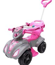 Quadriciclo Infantil Baby Aranha Girl - Rosa