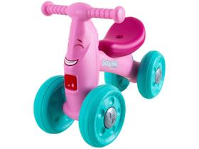 Quadriciclo Infantil - Baby Bike de Equilibrio - Rosa - Bandeirante