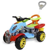Quadriciclo Infantil com Pedal 2 x 1 Maral Colorido 3110 Quadriciclo Infantil com Pedal 2 x 1 Maral Colorido 3110