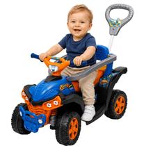 Quadriciclo Infantil de Empurrar e Passeio Maral Baby Quad Laranja Quadriciclo Infantil de Empurrar e Passeio Maral Baby Quad Laranja