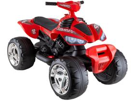 Quadriciclo Infantil Eletrico Bandeirante Vermelho e Preto 12V Quadriciclo Infantil Eletrico Bandeirante Vermelho e Preto 12V