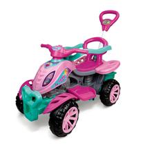 Quadriciclo Infantil Lady Star 2 em 1 Passeio e Pedal Maral Quadriciclo Infantil Lady Star 2 em 1 Passeio e Pedal Maral