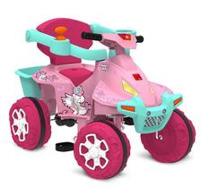 Quadriciclo Infantil Passeio a Pedal Smart Quad Rosa 1220 Bandeirante