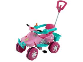 Quadriciclo Infantil - Passeio e Pedal - Smart Quad - Rosa - Bandeirante