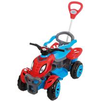 Quadriciclo Infantil Passeio e Pedal Spider - Menino Spyder