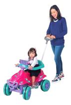 Quadriciclo Infantil Quadri Toys Doll Rosa Infantil Meninas C/ Som e Luzes - Magic Toys