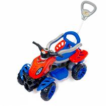 Quadriciclo Infantil Spider 2 em 1 Passeio e Pedal Maral