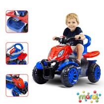 Quadriciclo Infantil Spider Com Haste Maral 3113