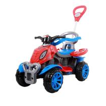 Quadriciclo Infantil Spider Man Triciclo Passeio Pedal E Som