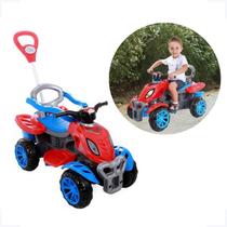 Quadriciclo Infantil Spider Unicornio Menina Menino Colorido