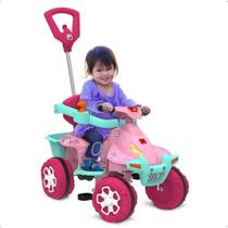 Quadriciclo Passeio e Pedal Rosa Smart Quad Bandeirante