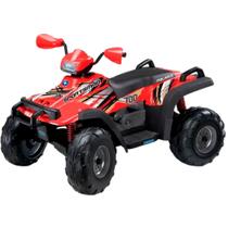 Quadriciclo Peg-Perego Polaris Sportsman 700 Twin-New Red 12V Vermelho - Peg-Pérego