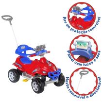 Quadriciclo Quadri Toys Infantil Vermelho Com Suporte De Celular