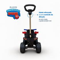 Quadriciclo Rayo Spider Marvel Com Bola de Basquete Infantil