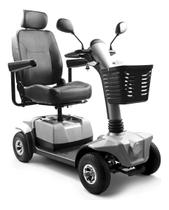 Quadriciclo Scooter Elétrica Para 150 Kg Modelo Cs - Dellamed