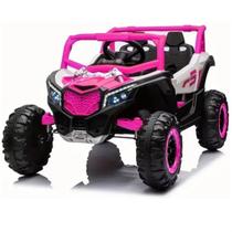 Quadriciclo Utv Carro Elétrico Infantil 12v Com Luz De Led Música Buzina