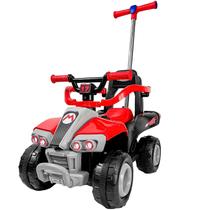 Quadriciclo Vermelho Elétrico 6V Infantil Para Meninos Com Carregador 110/220V - Unitoys